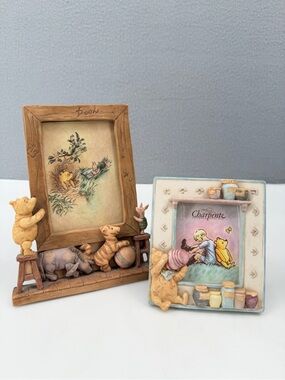 Charpente Disney Classic Winnie The Pooh Tigger Eeyore Piglet 2 Picture Frames